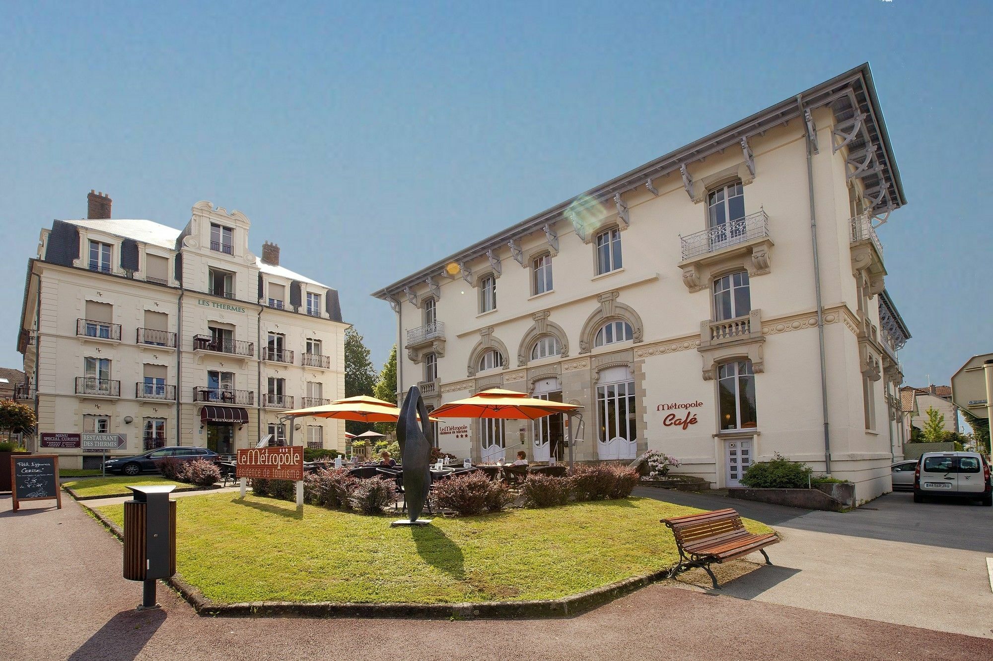 Garden & City Luxeuil Ex Le Metropole Et Les Thermes Exteriér fotografie